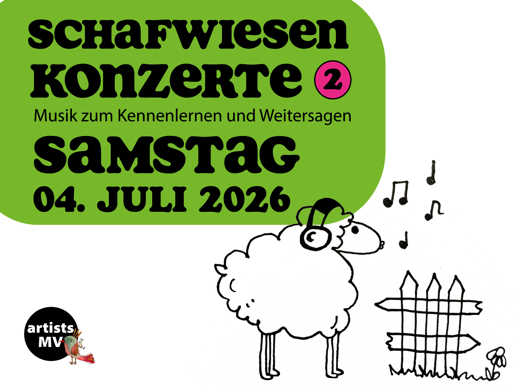 Schafwiesen Konzerte 2026